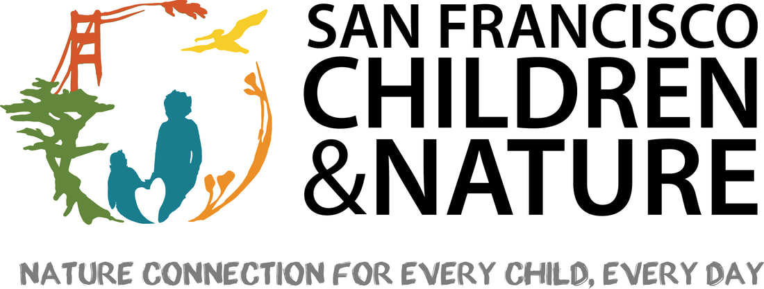 Logo showing golden gate bridge, tree, flower , and bird surrounding two people holding hands. Text reads 